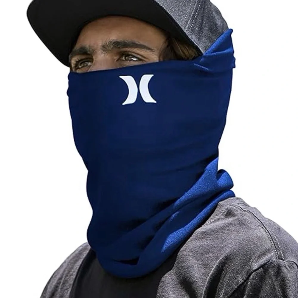 Hurley Blue Seamless Gaiter